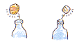 Illustration of bottles